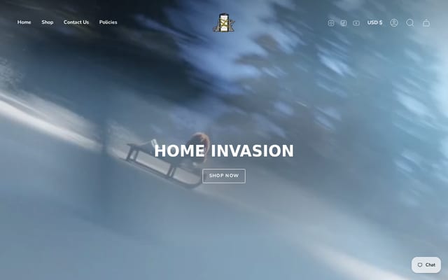 Screenshot of home1nvasion.com