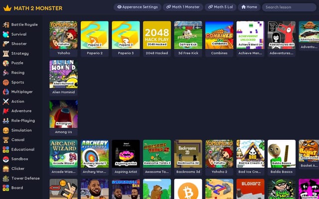 Screenshot of lessonix.online