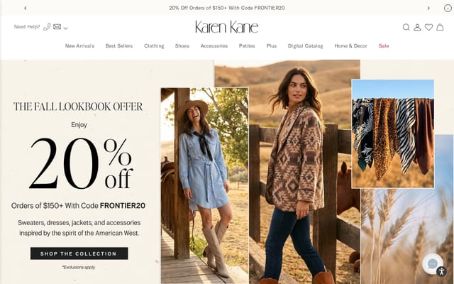 Screenshot of karenkane.com