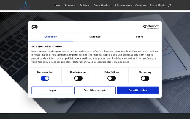 Screenshot of accruals.pt