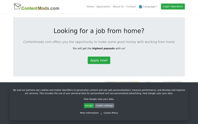 Screenshot of contentmods.com