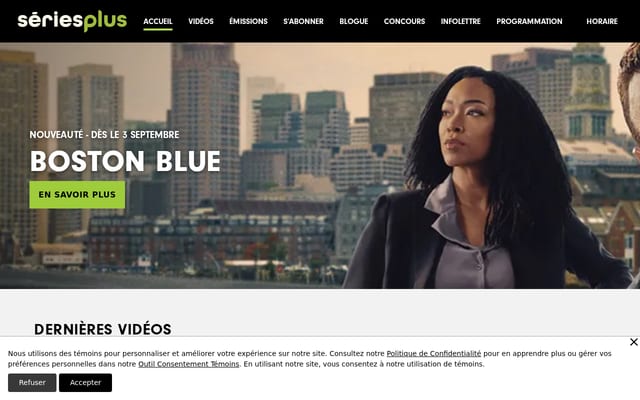 Screenshot of seriesplus.com