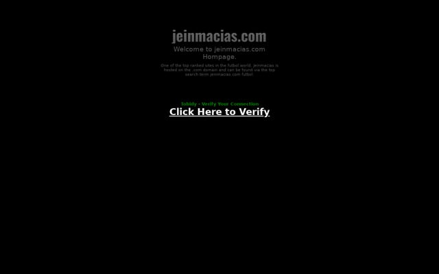 Screenshot of jeinmacias.com