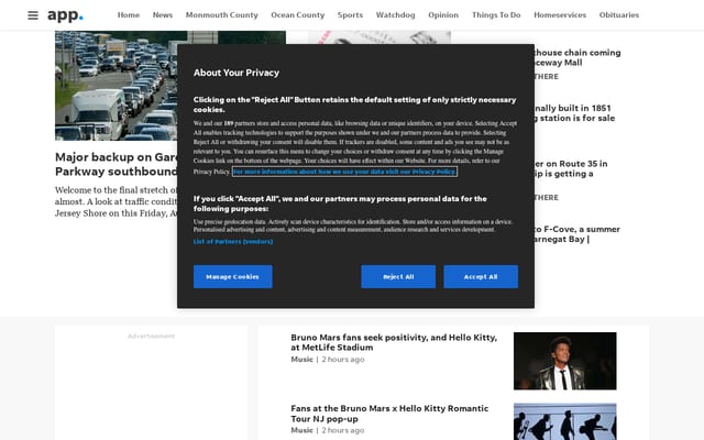 Screenshot of app.com