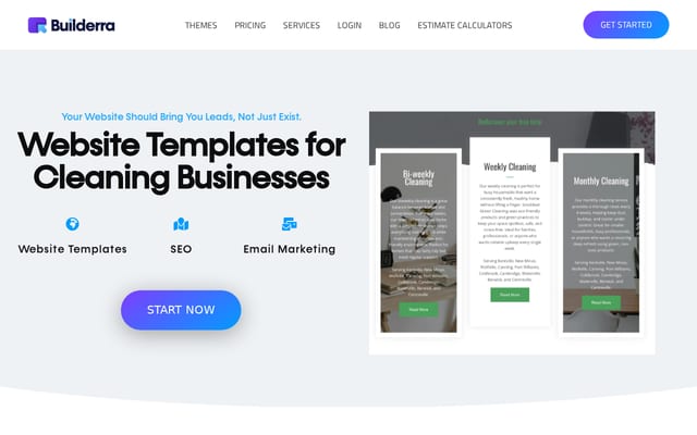 Screenshot of builderra.com