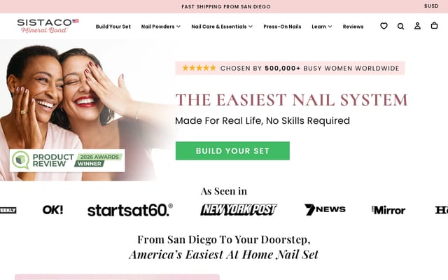 Screenshot of sistaco.us