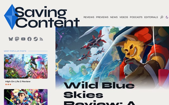 Screenshot of savingcontent.com