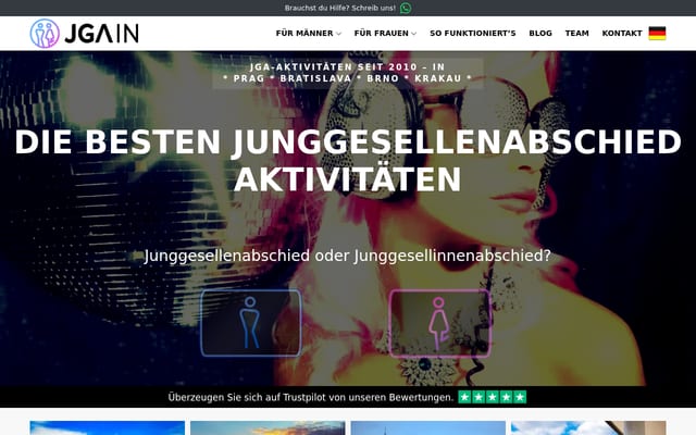 Screenshot of jgain.de