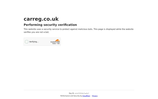 Screenshot of carreg.co.uk