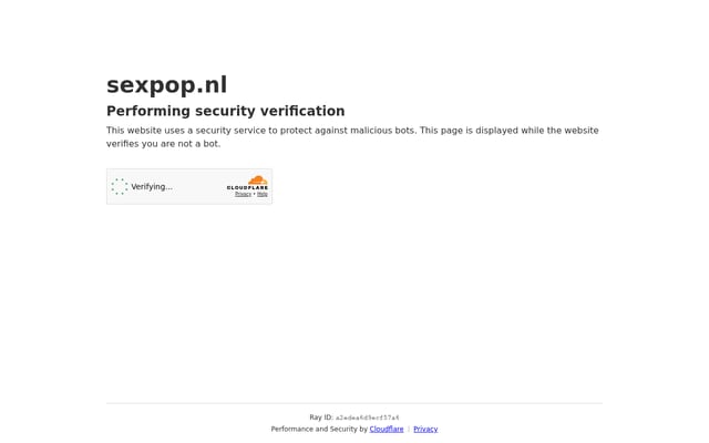 Screenshot of sexpop.nl
