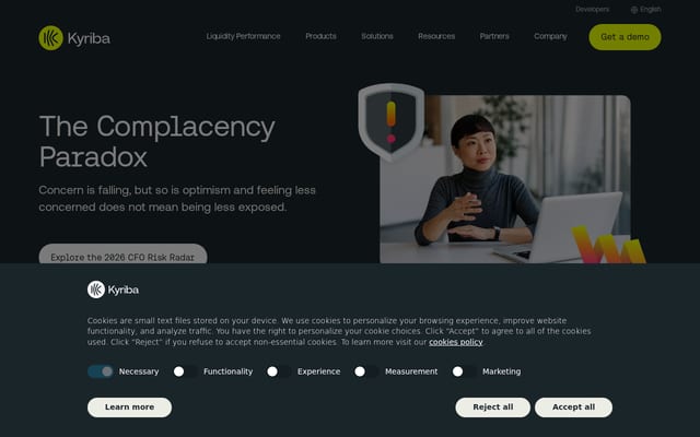 Screenshot of treasury-factory.com