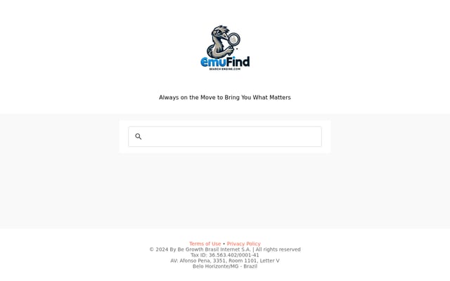 Screenshot of emufind.com