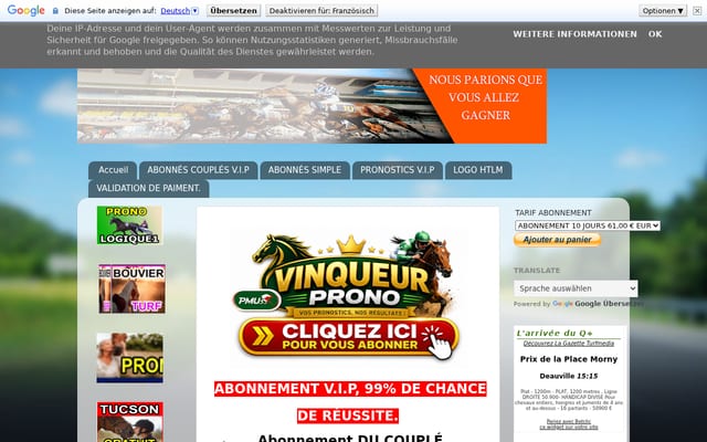 Screenshot of vinqueur.blogspot.com