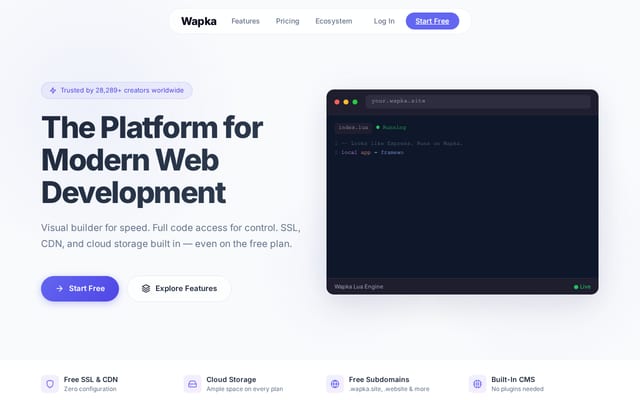 Screenshot of wapka.top