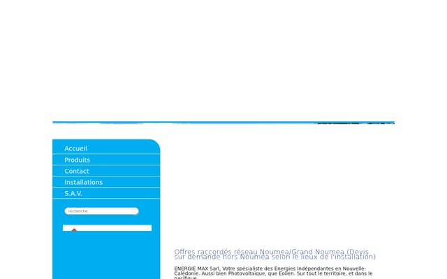 Screenshot of energiemax.nc