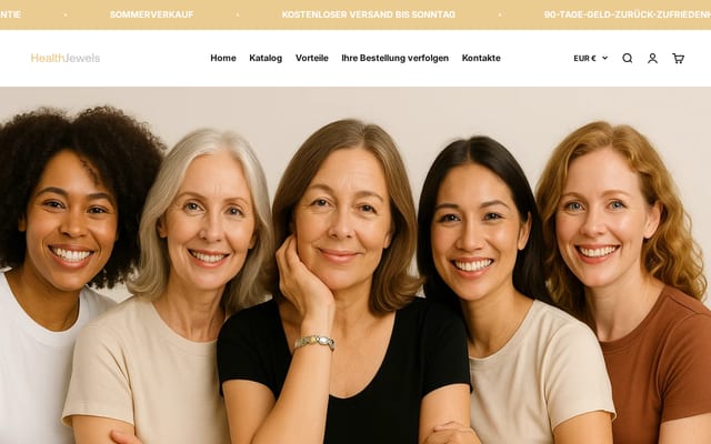 Screenshot of healthjewels-brand.com