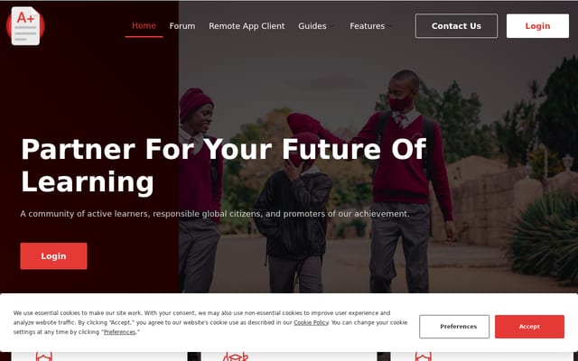 Screenshot of myschooljamaica.com
