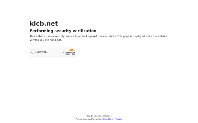 Screenshot of kicb.net