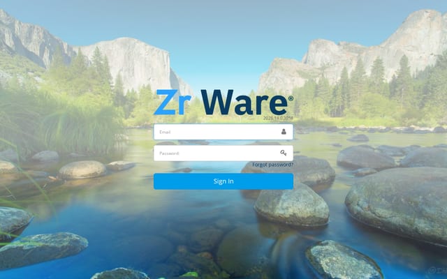 Screenshot of zrware.com