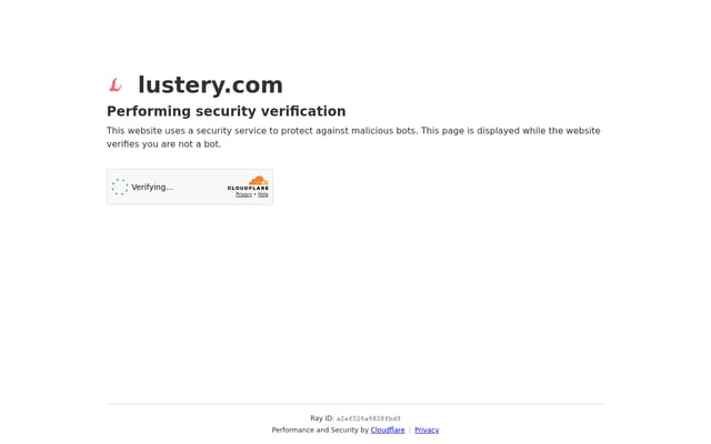 Screenshot of lustery.com
