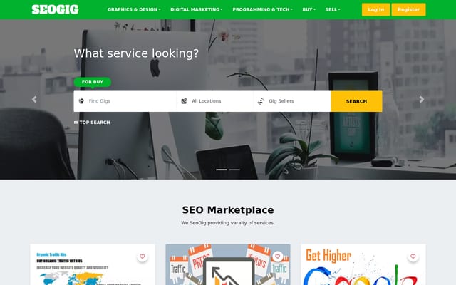 Screenshot of seogig.work