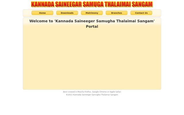 Screenshot of kssts.org