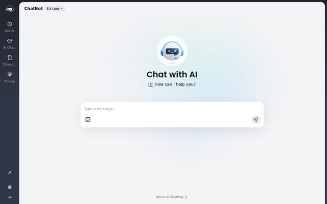 Screenshot of aichatting.net
