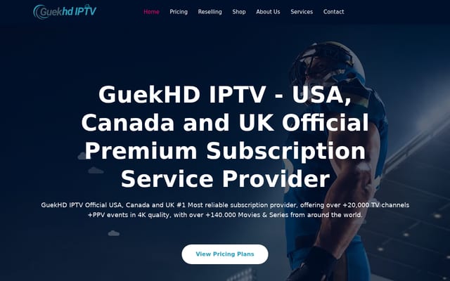 Screenshot of guekhdiptv.org