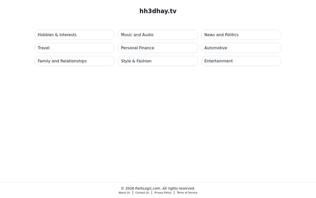 Screenshot of hh3dhay.tv