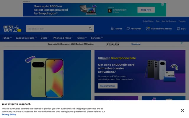 Screenshot of bestbuy.ca