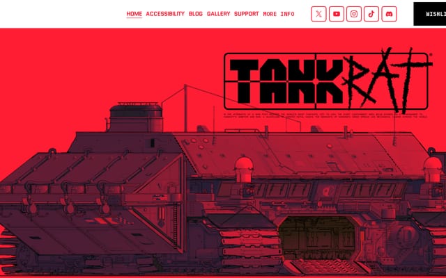 Screenshot of tankrat.com