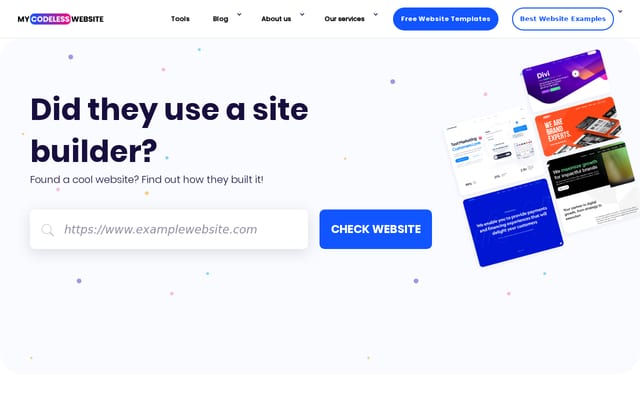 Screenshot of mycodelesswebsite.com