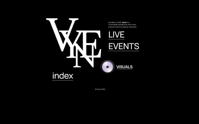 Screenshot of vyne.rsvp