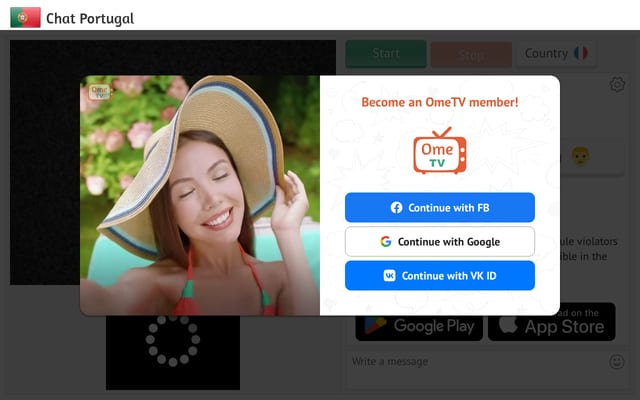 Screenshot of chat-pt.com