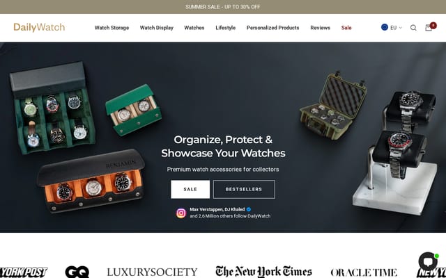 Screenshot of dailywatch.co