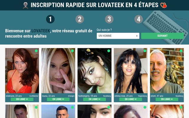 Screenshot of lovateek.com