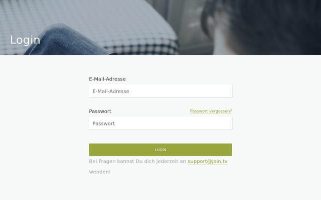 Screenshot of join.tv
