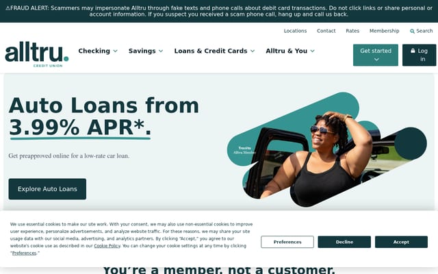 Screenshot of alltrucu.org