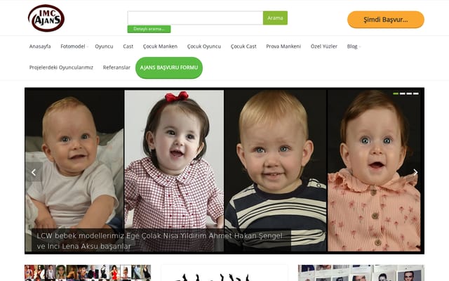 Screenshot of imcajans.com