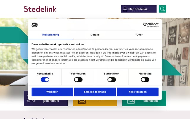 Screenshot of stedelink.nl