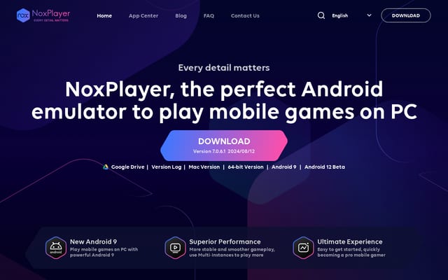 Screenshot of bignox.com