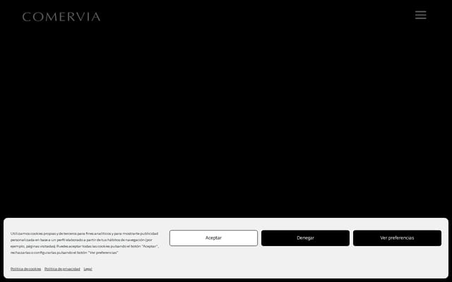Screenshot of comervia.com