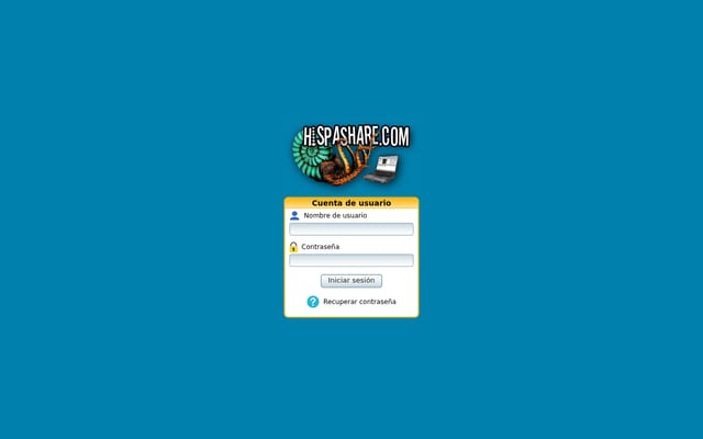 Screenshot of hispashare.org