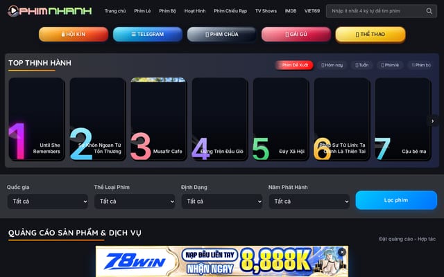 Screenshot of phimnhanh.vip
