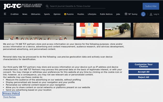 Screenshot of jg-tc.com