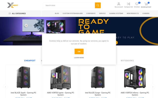 Screenshot of simarksupplies.com