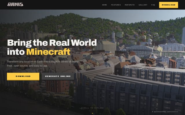 Screenshot of arnismc.com