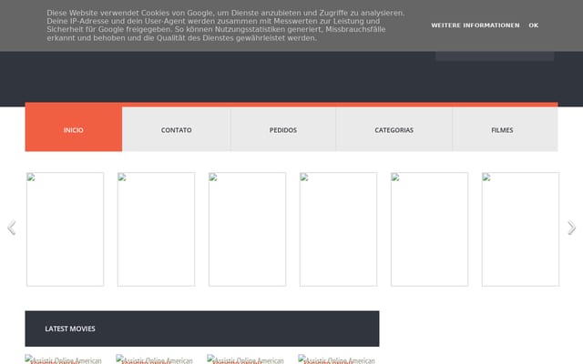 Screenshot of serieflix.blogspot.com