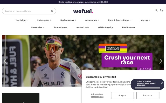 Screenshot of wefuelco.com
