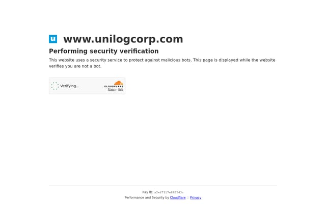 Screenshot of unilogcorp.com